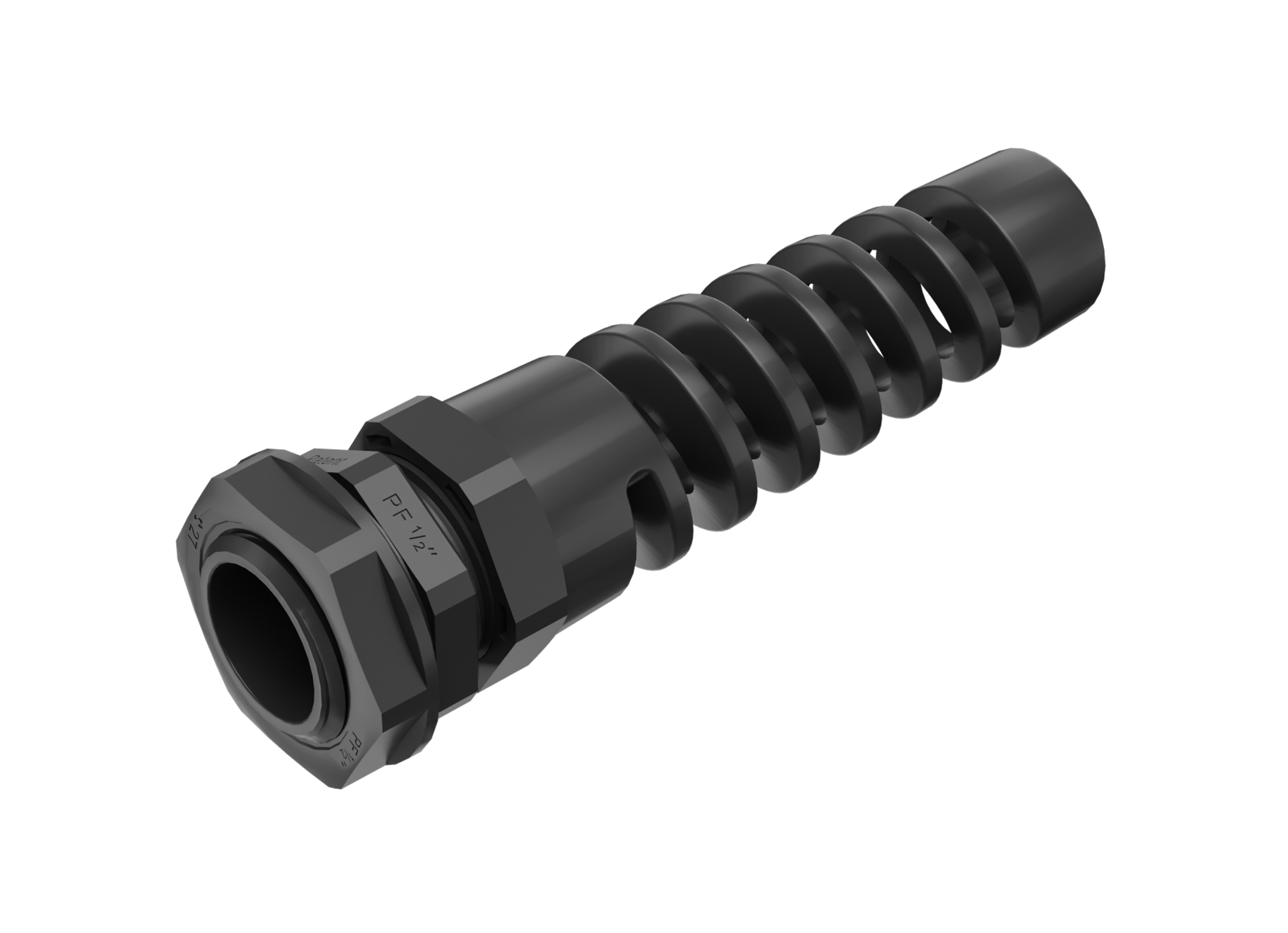G(PF)1/4”防折彎電纜固定頭