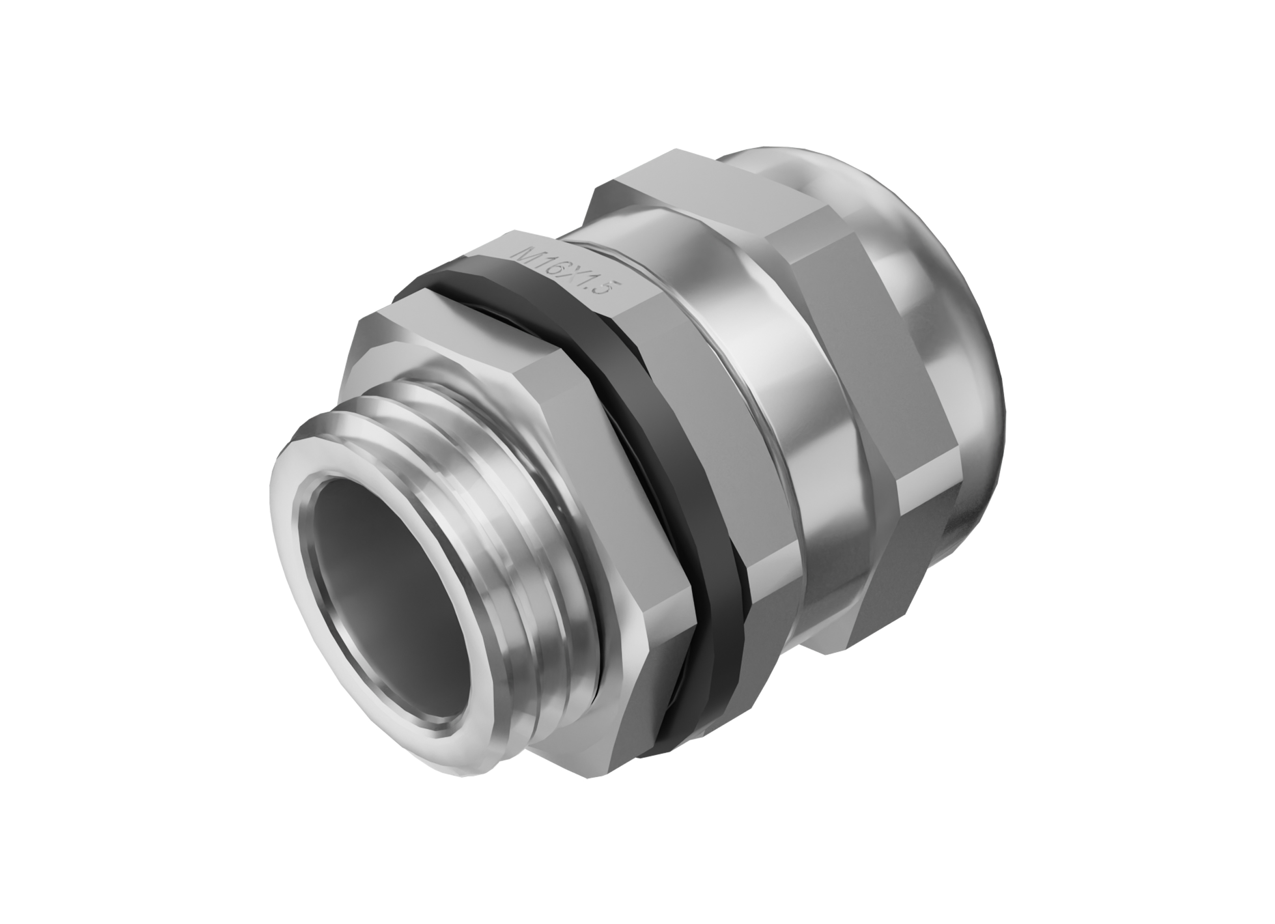 M16x1.5 加強(qiáng)型加長(zhǎng)金屬電纜固定頭