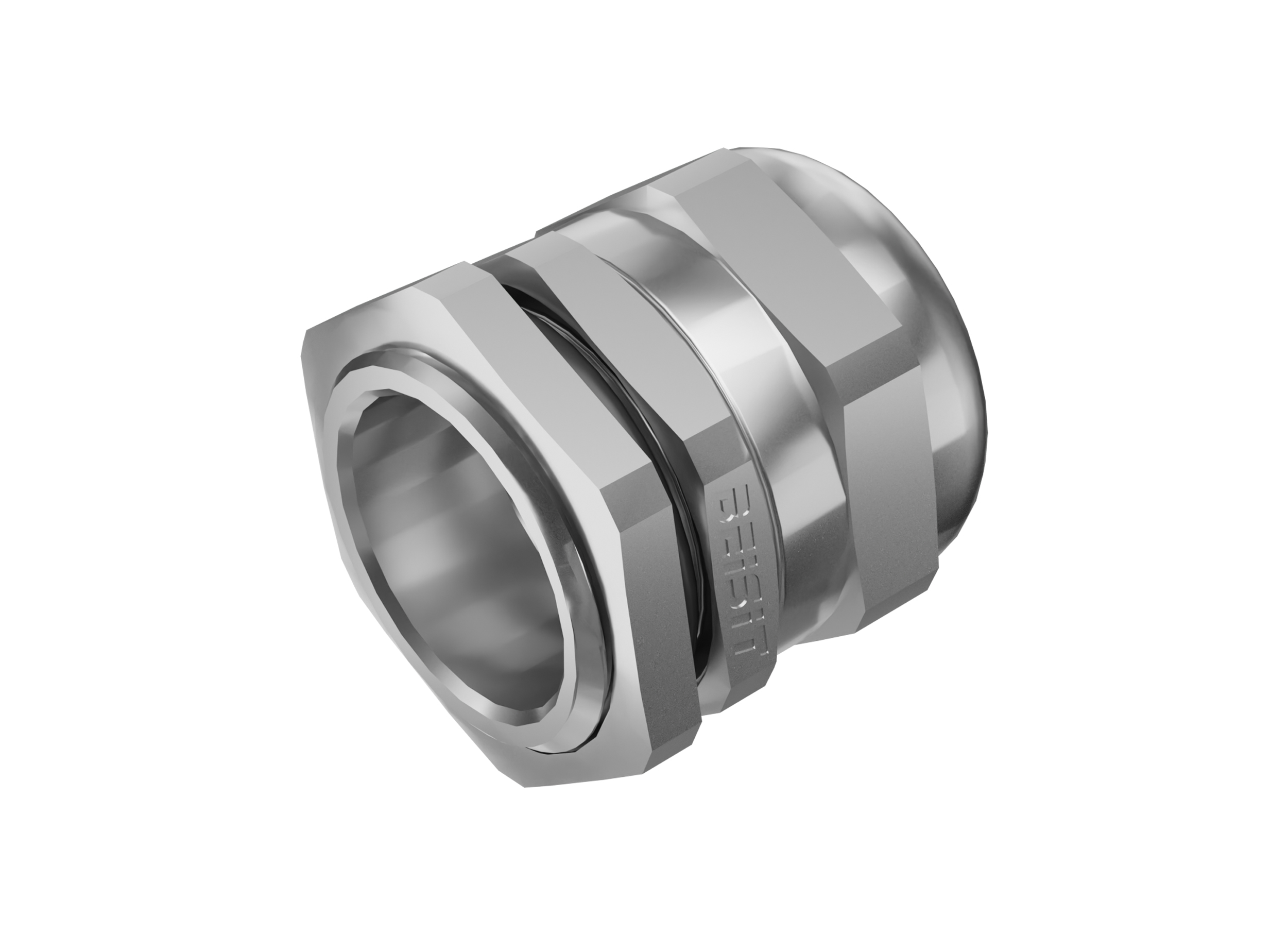 1/2"NPT 加強型不銹鋼電纜固定頭