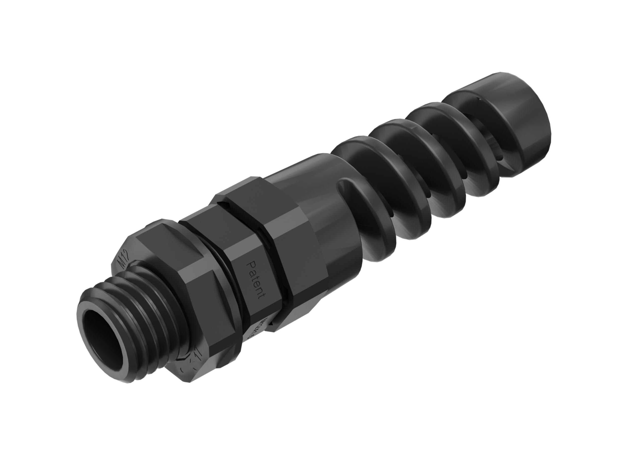 M12x1.5 加長型防折彎電纜固定頭