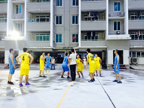 金沙娱场城app7979顺利举办首届篮球赛 